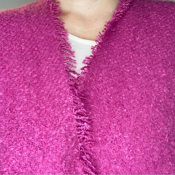 NWT Free Threads hot pink shawl - Picture 4 of 8